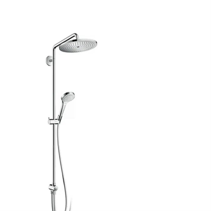 Bijproduct koper vleet BIM objects - Free download! Croma Select S Showerpipe 280 1jet Reno |  BIMobject