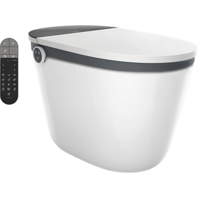BIM objects Free download! Lavapura Uno Shower toilet E 400 BIMobject