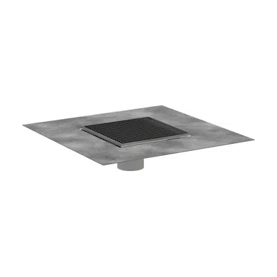 imagem para RainDrain Brilliance Boardwalk Complete set point drain 150/150 with height adjustable frame