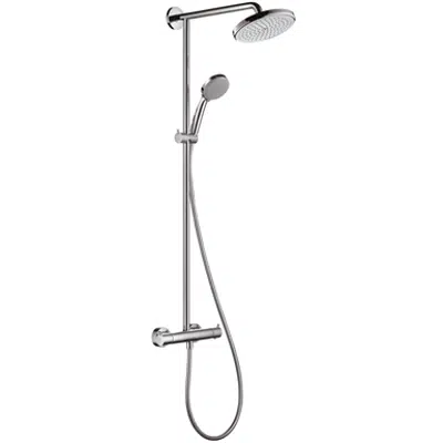 Croma Showerpipe 220 1jet EcoSmart 9 l/min with thermostat