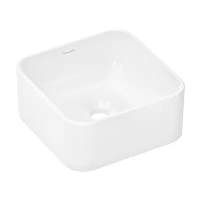 Xuniva Q Wash bowl 300/300 without tap hole and overflow, SmartClean图像