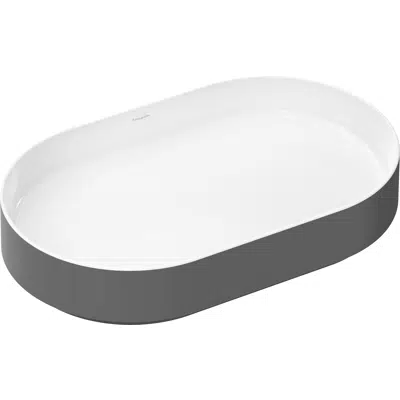 Obrázek pro Xuniva Evo U Wash bowl 650/400 without tap hole and overflow, dualcolor