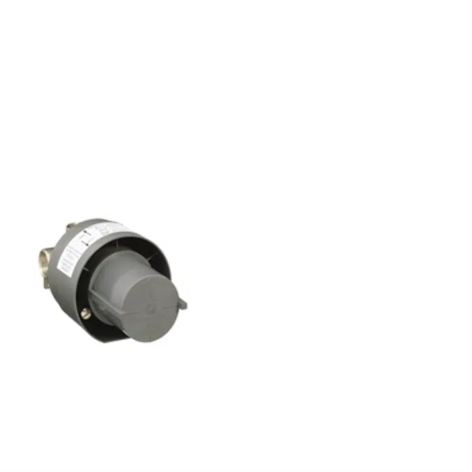 Basic set for single lever shower mixer for concealed installation