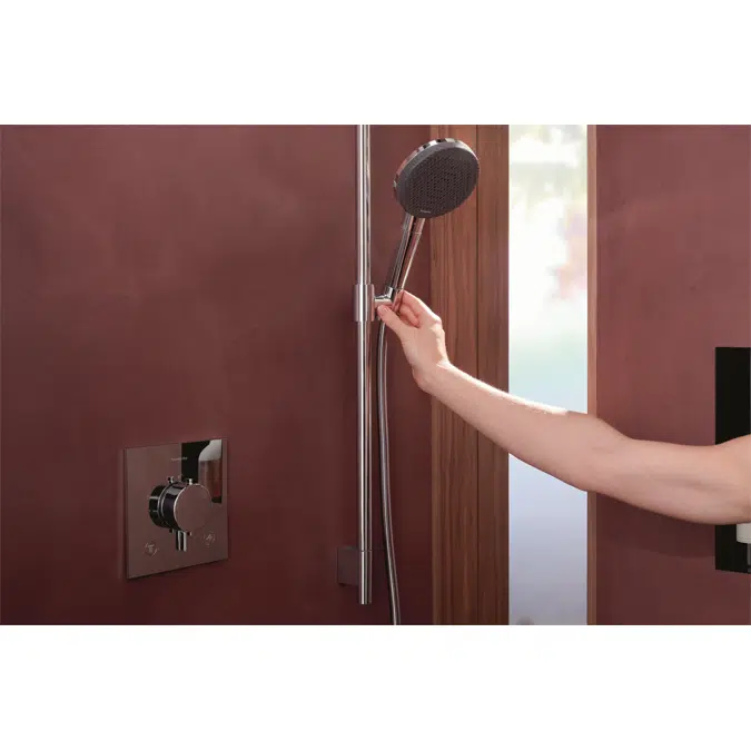 24603XXX Raindance Alive Select S Shower set 125 3jet EcoSmart with shower bar Unica S Puro