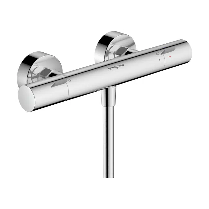 Ecostat Life Shower thermostat for exposed installation