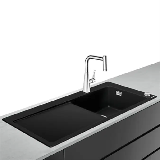 Sink combi 450 Select with drainboard