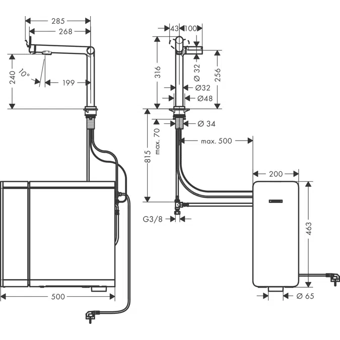 Aqittura M91 SodaSystem 240, 1jet CH