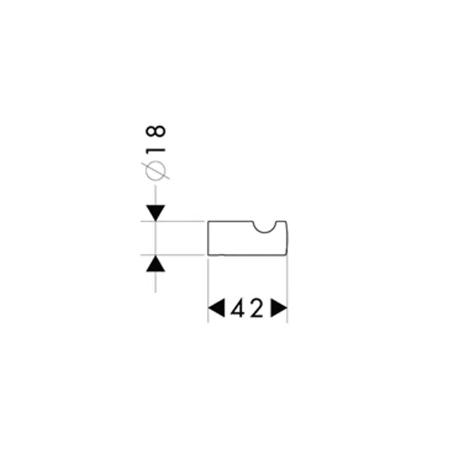 Logis Einzelhaken 40511000