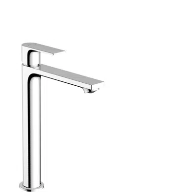 Rebris E Single lever basin mixer 240 without waste set