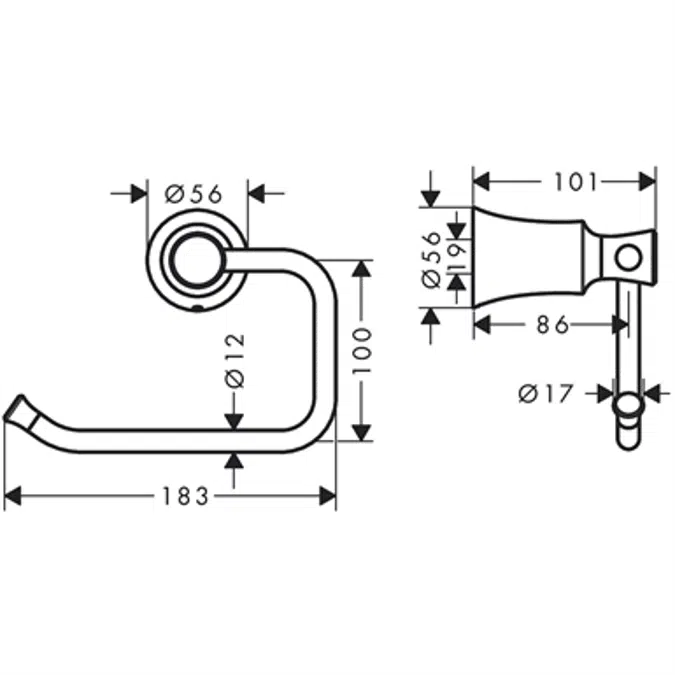 04787830 Joleena Toilet Paper Holder