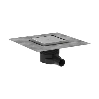 Зображення для RainDrain Brilliance Complete set point drain 150/150 tileable rear cover