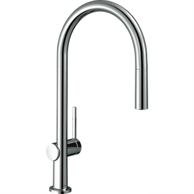 Talis M54 Single lever kitchen mixer 210, pull-out spout, 1jet, sBox
