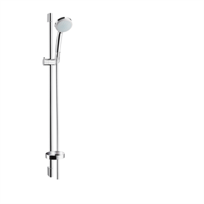 BIM objects Free download! Croma 100 Shower set Vario with shower bar