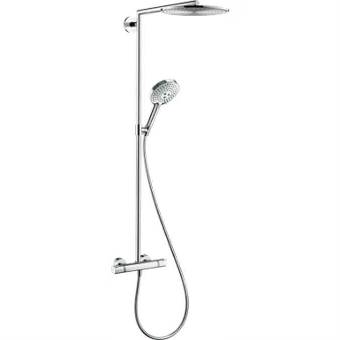 Raindance S Showerpipe 300 1jet with thermostat