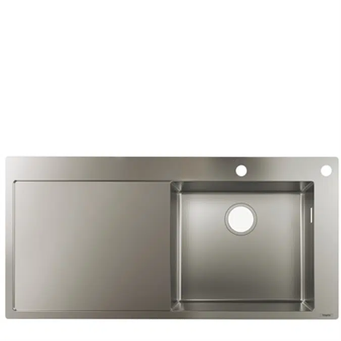 Built-in sink 450 with drainboard