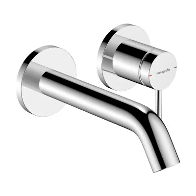 imagen para Tecturis S Single lever basin mixer for concealed installation wall-mounted with spout 16,5 cm
