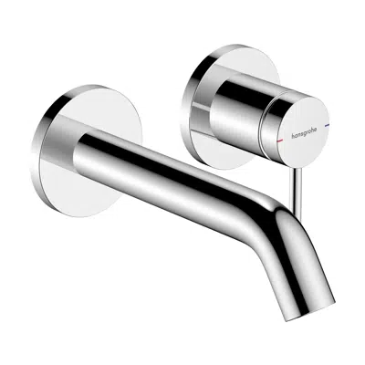 kuva kohteelle Tecturis S Single lever basin mixer for concealed installation wall-mounted with spout 16,5 cm