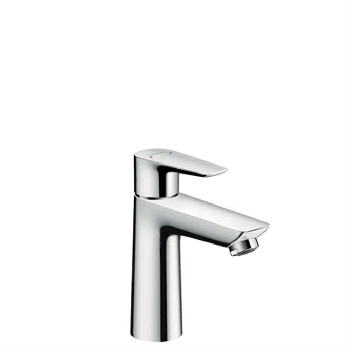 BIM objects - Free download! Talis E Single lever basin mixer 110 ...