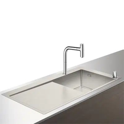 Image for Sink combi 450 with drainboard