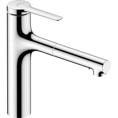Image for Zesis M33 Single lever kitchen mixer 160, metal pull-out spray, 2jet, sBox