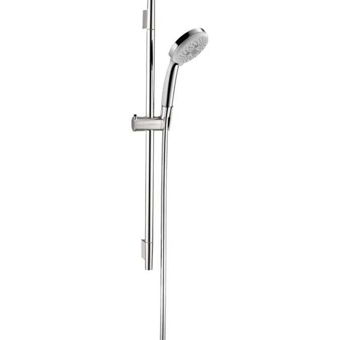 Croma 100 Shower set E 3jet 1.75 GPM with shower bar 24"