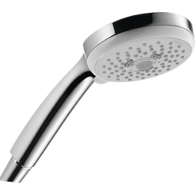 BIM objects - Free download! Croma 100 Hand shower E 3jet 1.8 GPM ...