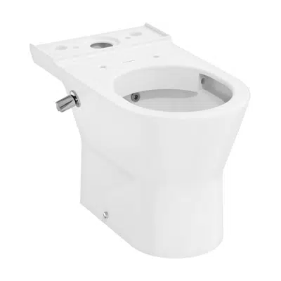 afbeelding voor 60266SVP EluPura Original S Floorstanding WC close coupled  640 with douche and horizontal outlet rimless AquaChannel Flush(unpacked)