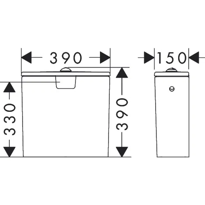 60271XXX EluPura Original Q Tank  side inlet