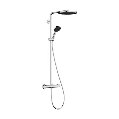 Image for Pulsify S Puro Showerpipe 260 1jet EcoSmart with Ecostat Fine and hand shower 3jet