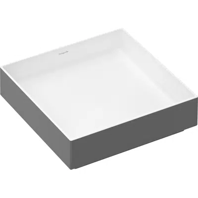 Xuniva Evo E Wash bowl 400/400 without tap hole and overflow, dualcolor için görüntü