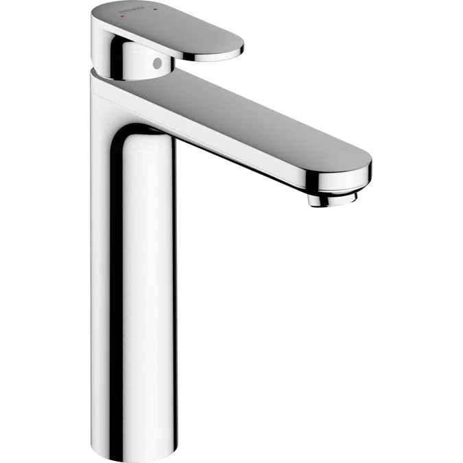 Vernis Blend Single lever basin mixer 190 with isolated water conduction without waste set