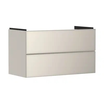 Immagine per 54182XXX Xevolos E Vanity unit Sand Matt Beige 980/475 with 2 drawers for wash basin