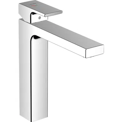 bild för Vernis Shape Single lever basin mixer 190 CoolStart with push-open waste set