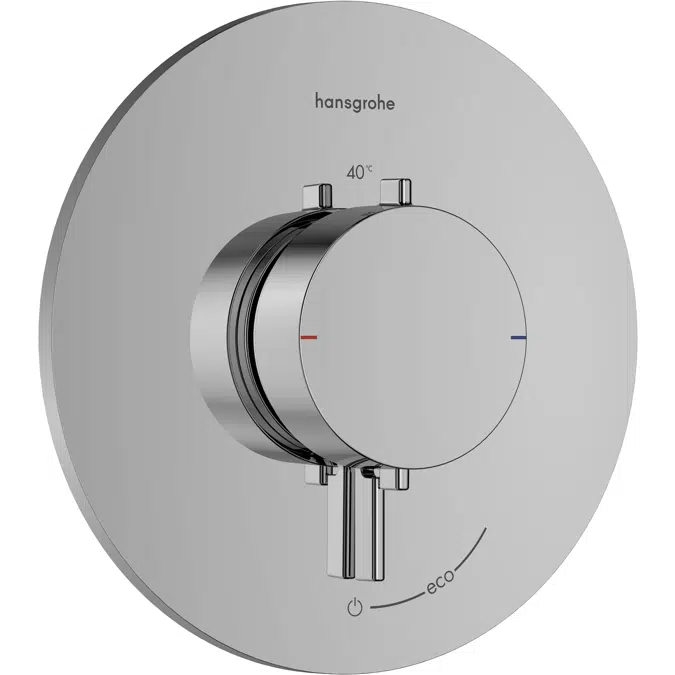 Ecostat Comfort S Thermostat for concealed installation for 1 function