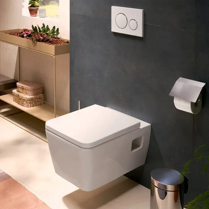 60150XXX EluPura Original Q WC seat and cover with SoftClose and QuickRelease