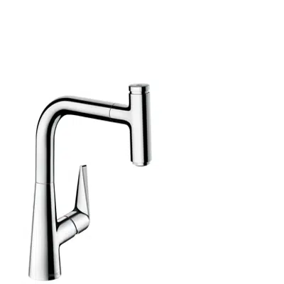 Image for Single lever kitchen mixer with pull-out spout