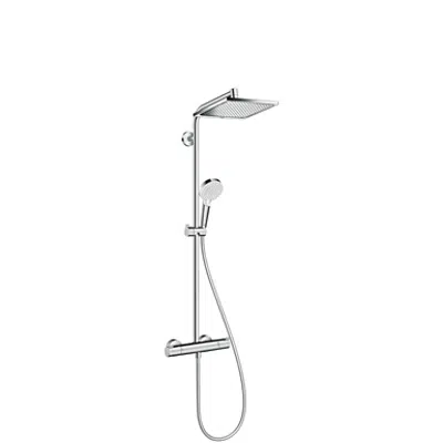 Crometta E Showerpipe 240 1jet with thermostat