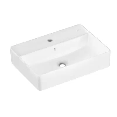 Image for LakeShore Q Wash bowl 600/440 with tap hole and without overflow, SmartClean