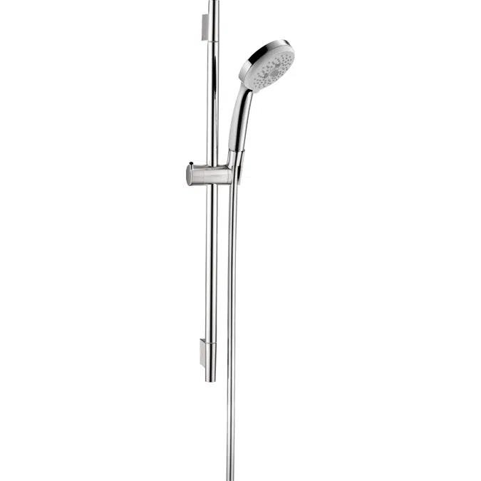 Croma 100 Shower set E 3jet 2.5 GPM with shower bar 24"