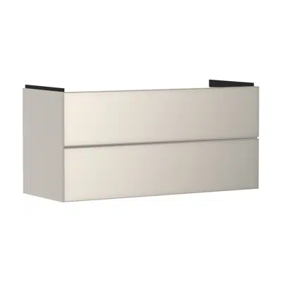 Immagine per 54185XXX Xevolos E Vanity unit Sand Matt Beige 1180/475 with 2 drawers for wash basin