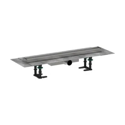 Image for RainDrain Compact Complete set shower drain 600 tileable for flat installation