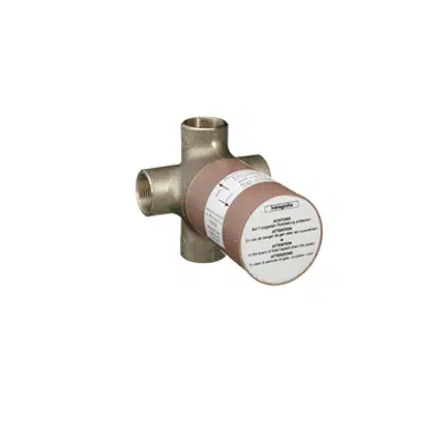 Image for Basic set for Quattro four-way diverter valve for concealed installation