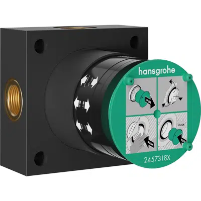Obrázek pro 24573XXX Basic set for overhead shower 2jet