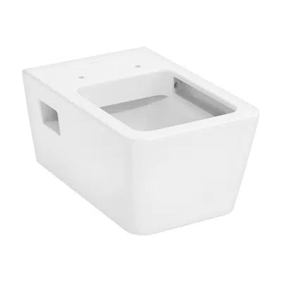 Image for 62018XXX EluPura Original Q Wall hung WC 540 rimless AquaChannel Flush, HygieneEffect