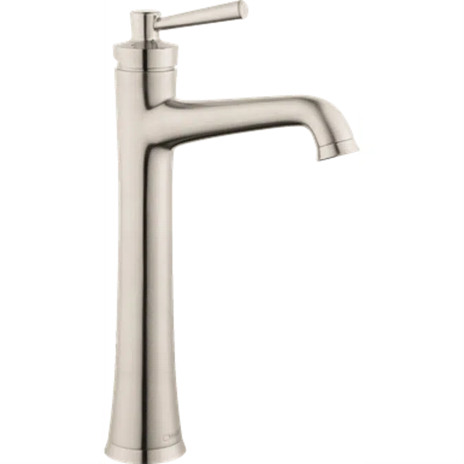 Joleena Single lever basin mixer 190 with lever handle and pop-up waste set