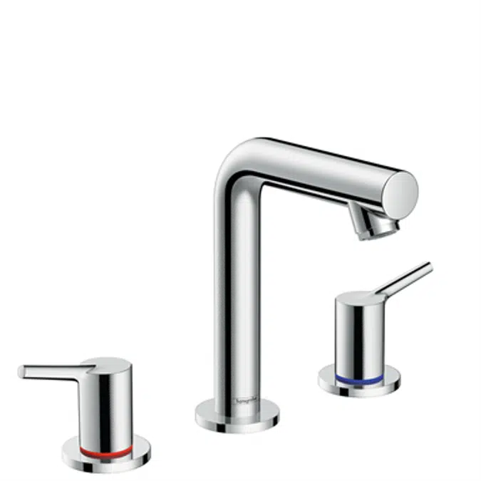 Talis S 3-hole basin mixer 150 with pop-up waste set