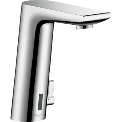 Image for Metris S Electronic basin mixer with temperature control mains connection 230 V