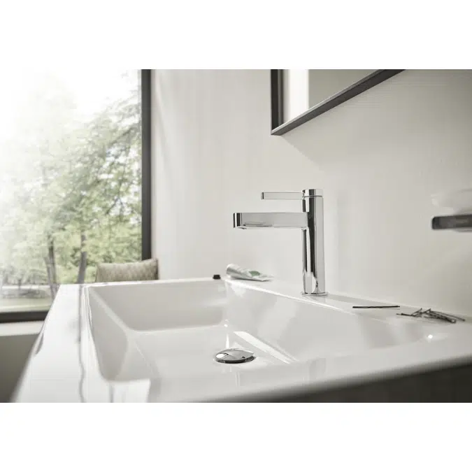 76013XXX Finoris Pillar tap 100 for cold water without waste set
