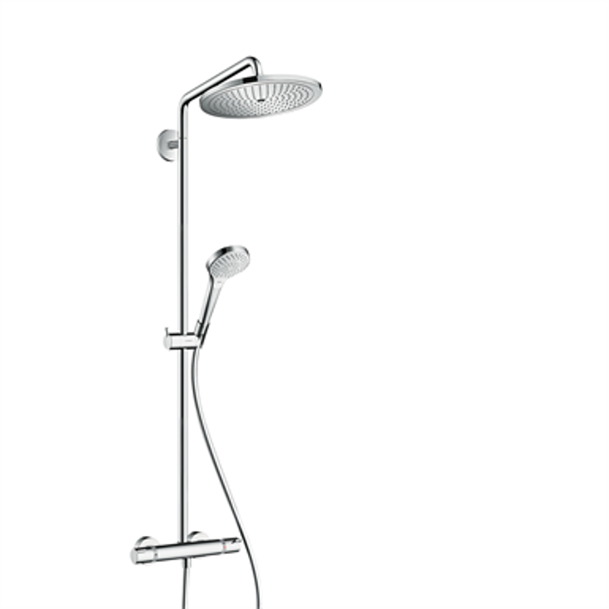 Croma Select S Showerpipe 280 1jet EcoSmart 9 l/min with thermostat