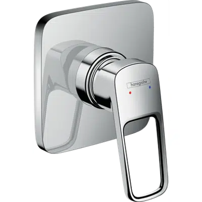 画像 Logis Loop Single lever shower mixer for concealed installation